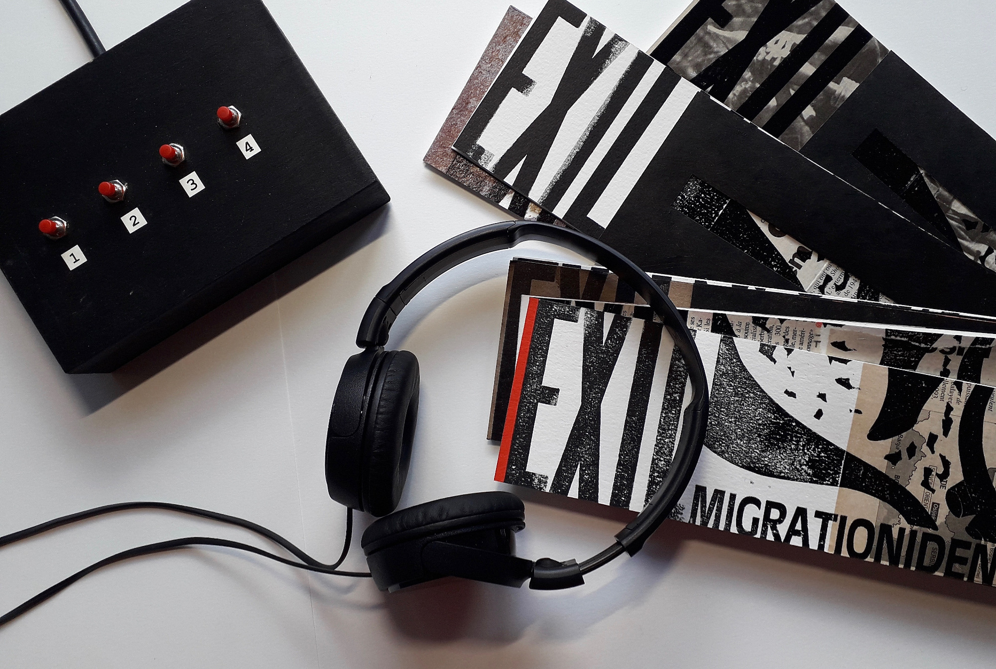 Vignette Cartographie à coeur ouvert. Studio enregistrement.